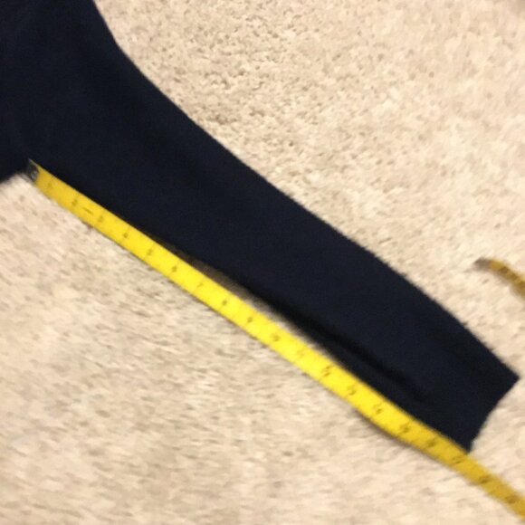 Made in Japan Dark Navy Blue Cable Jeweled Sweater - Picture 13 of 13